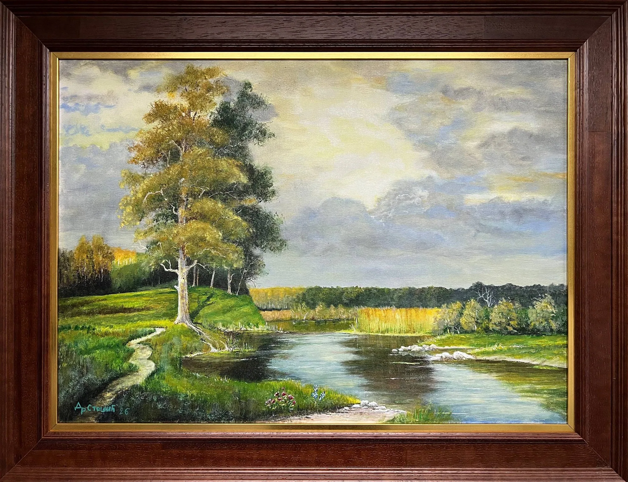 Rukavac — originalna slika, akril na platnu, 70 × 50 cm, Dragan Stošić